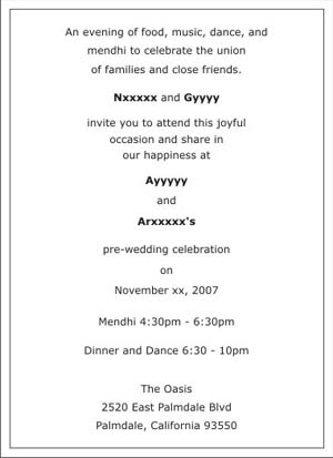 Wedding invitation wording 2 ceremonies