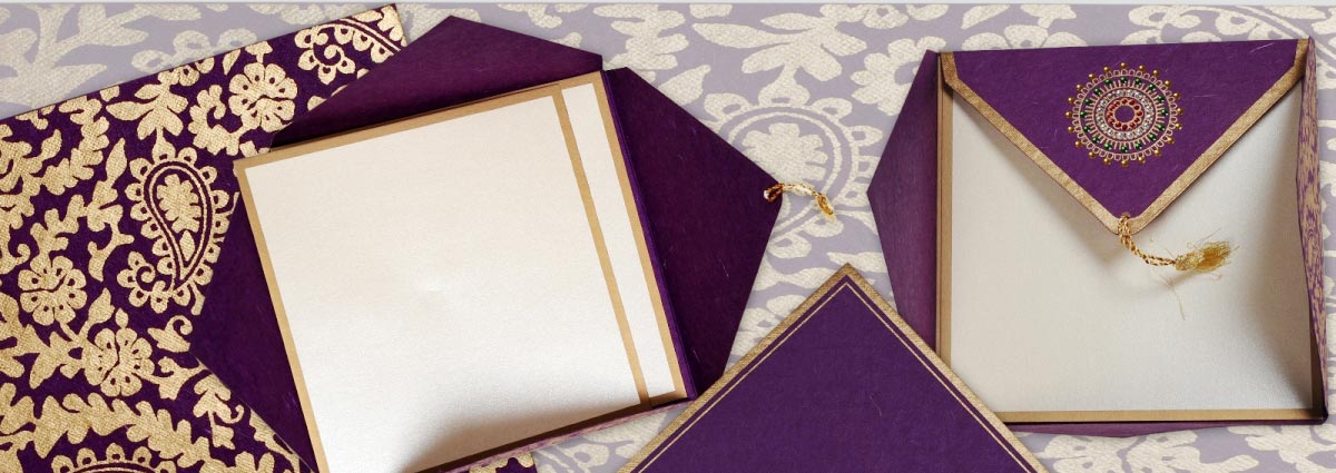 luxury indian wedding invitations