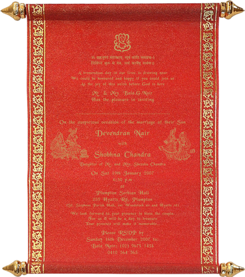 Hindu Printed Samples